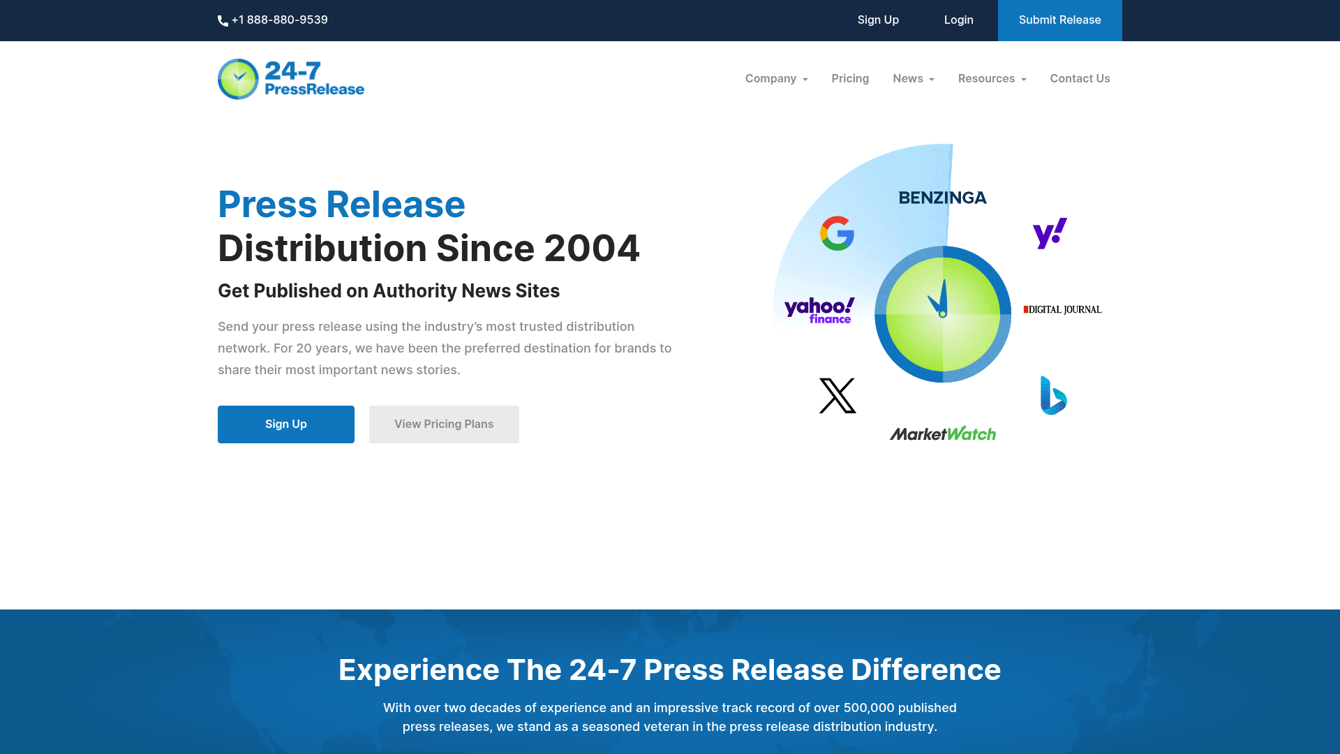24-7 Press Release homepage