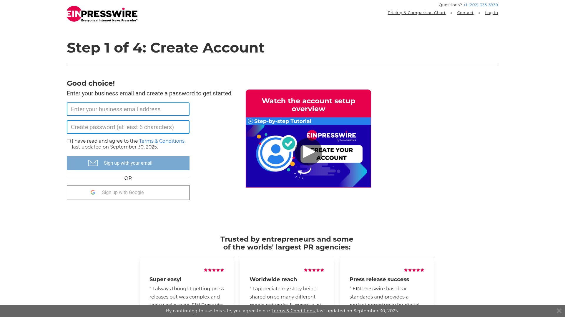 EIN Presswire — Register