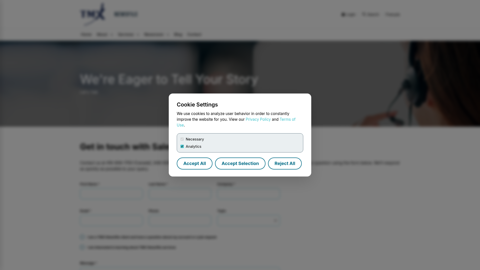 Newsfile — Contact