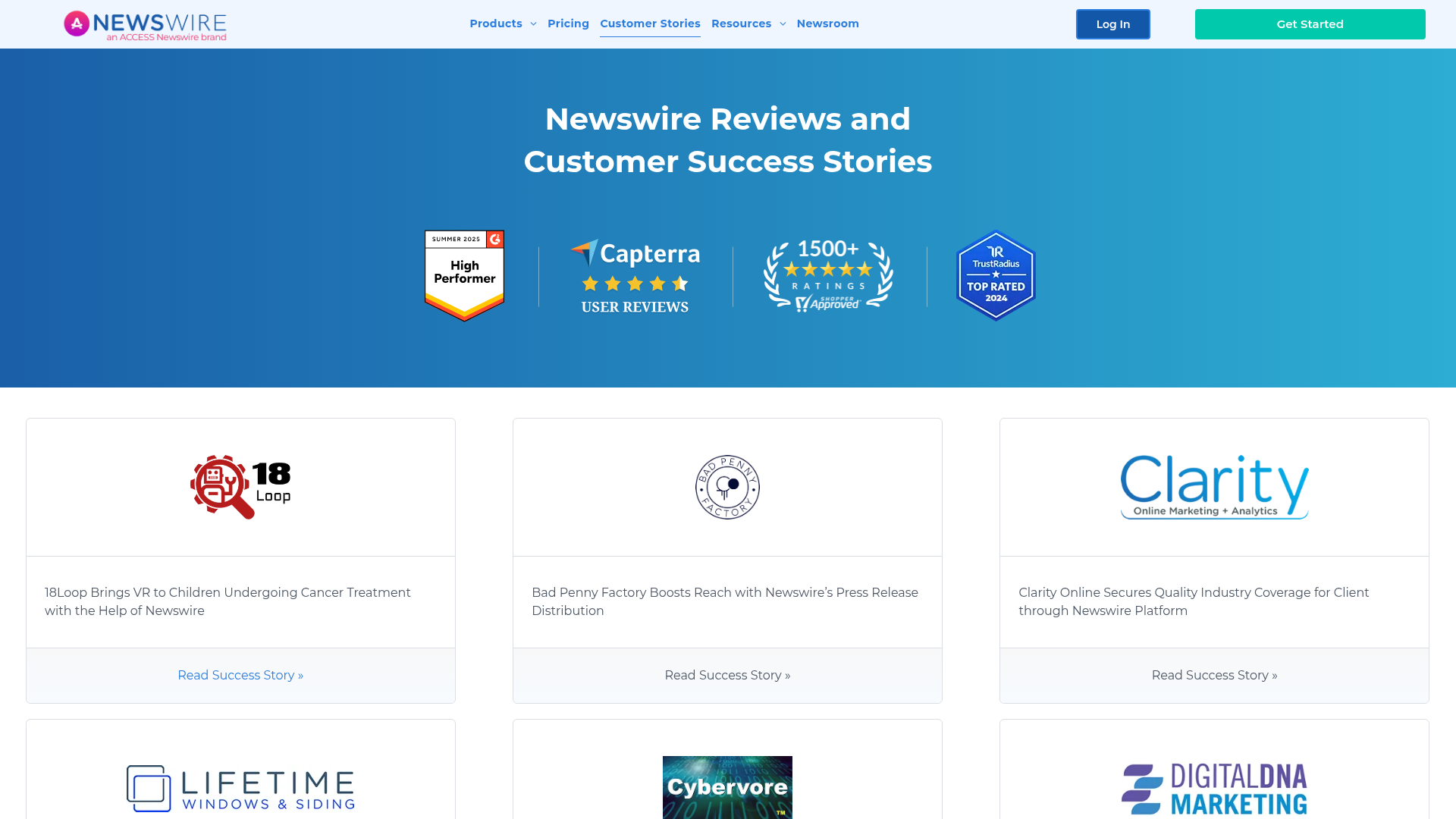 Newswire.com — Customer Success Stories