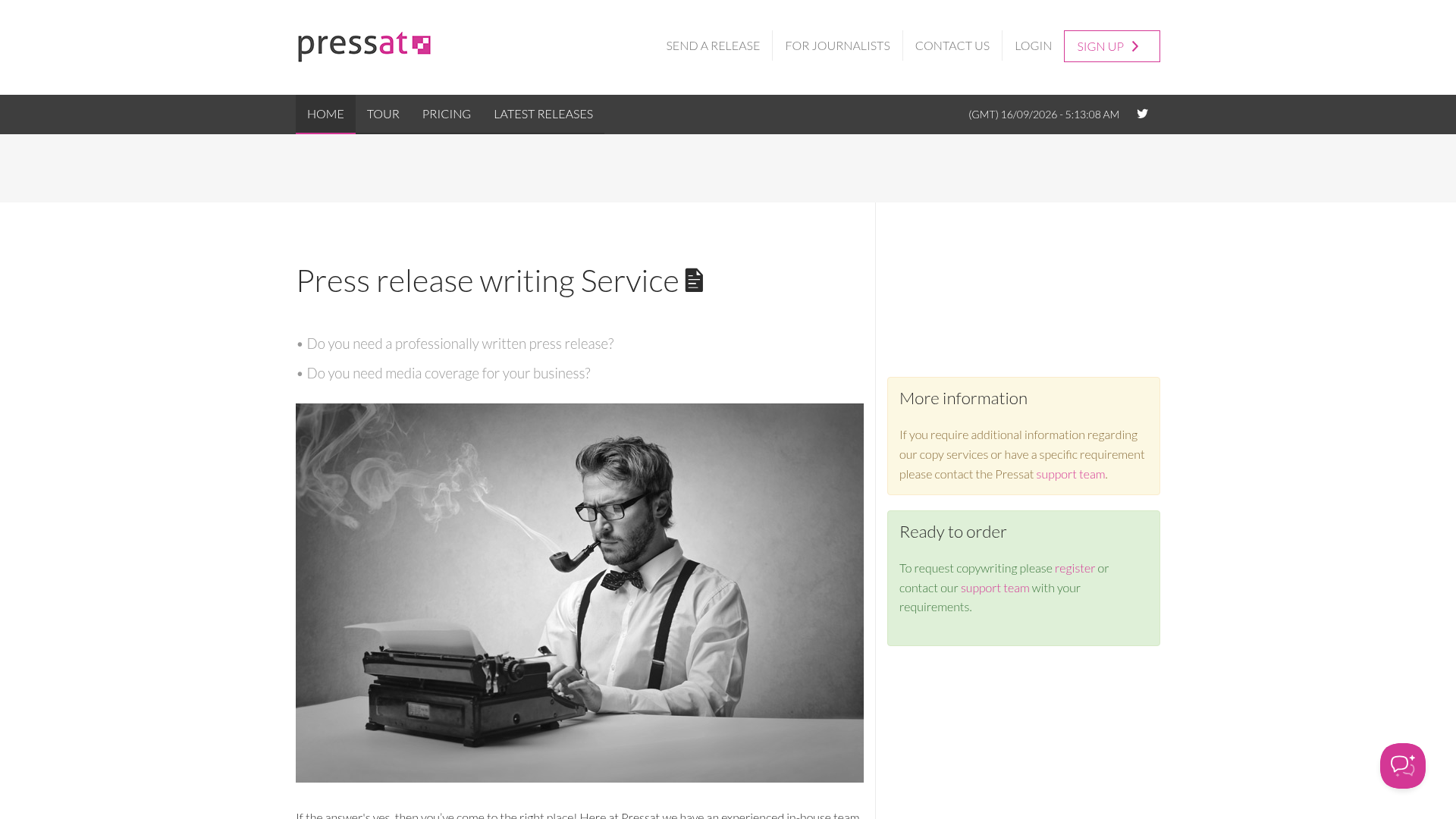 Pressat — Press Release Writing Services Uk