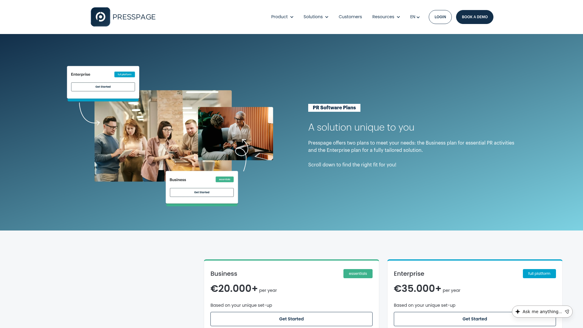 Presspage — Pr Software Plans