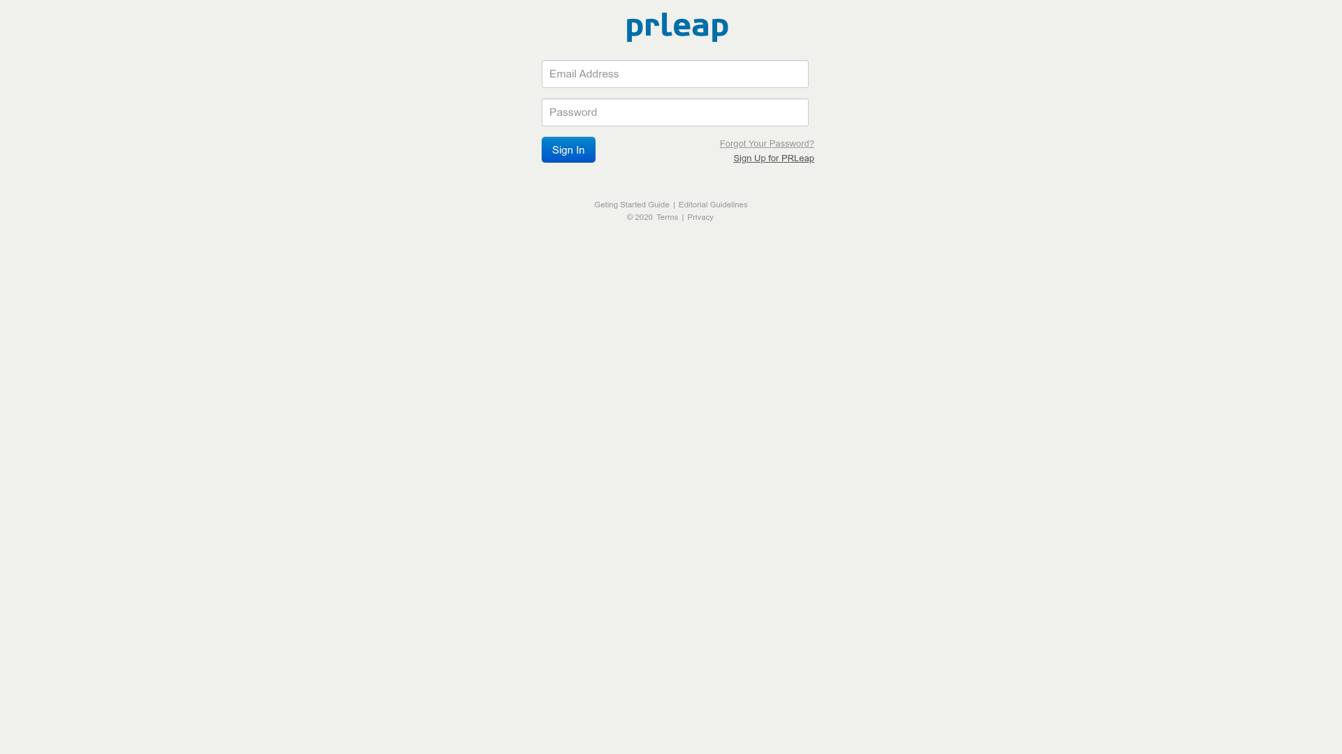 PRLeap — Homepage