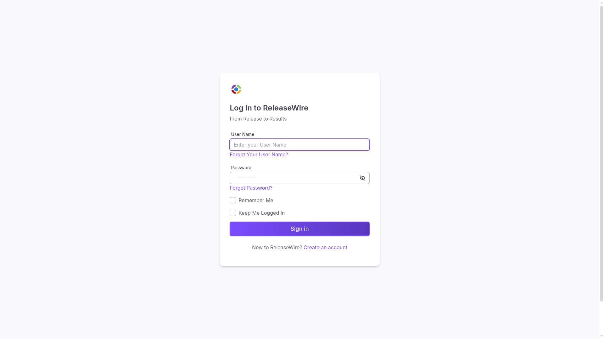 ReleaseWire — Homepage